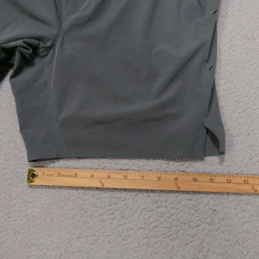Ten Thousand Shorts Mens Large Gray Interval Athletic Lined 7" Inseam - Picture 10 of 11